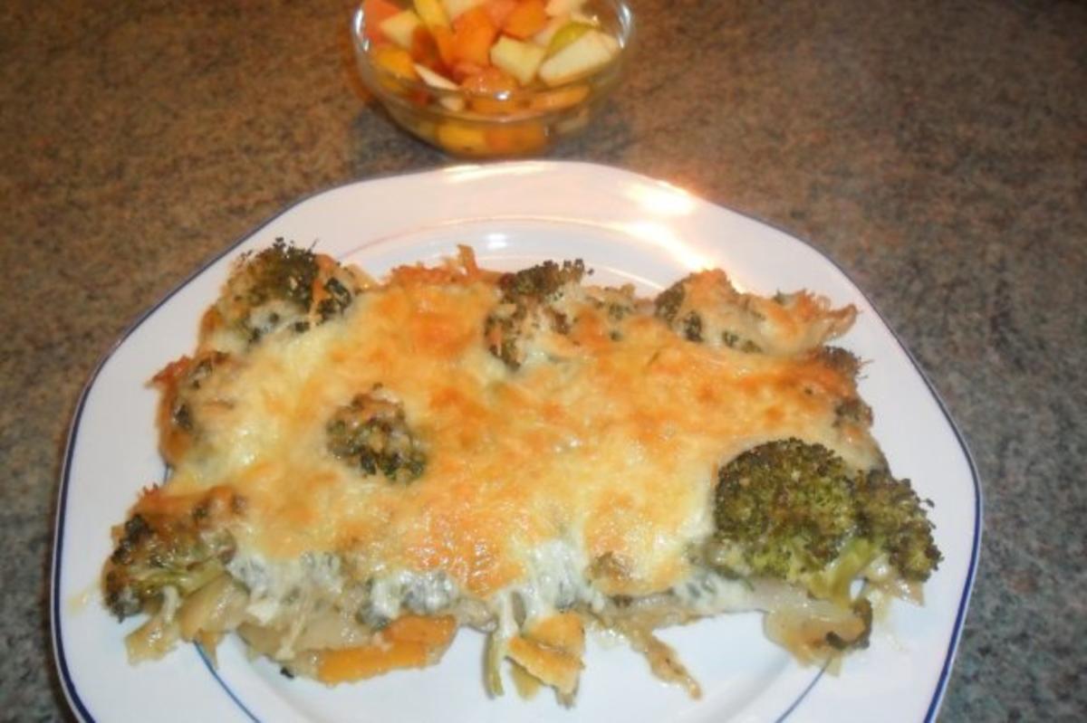 gratin -ohne sahne und eier..ich habe meine vegetarische woche..bemerkt?? resteküche - Rezept - Bild Nr. 2