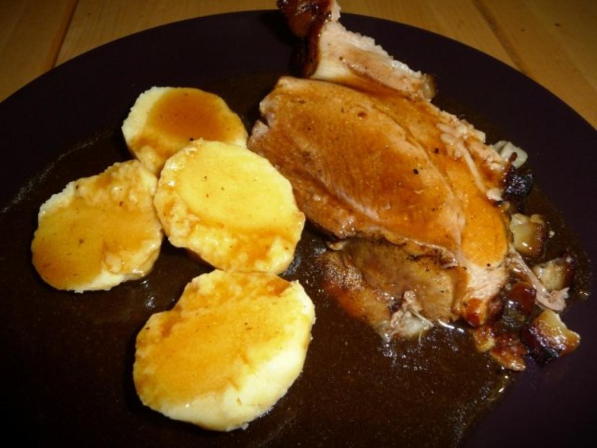 Bilder für Schweineschulter in dunklem Bier - Rezept