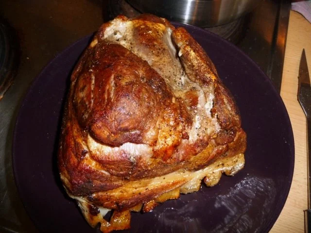 Schweineschulter in dunklem Bier - Rezept - Bild Nr. 5