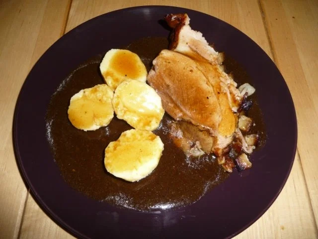 Schweineschulter in dunklem Bier - Rezept - Bild Nr. 12