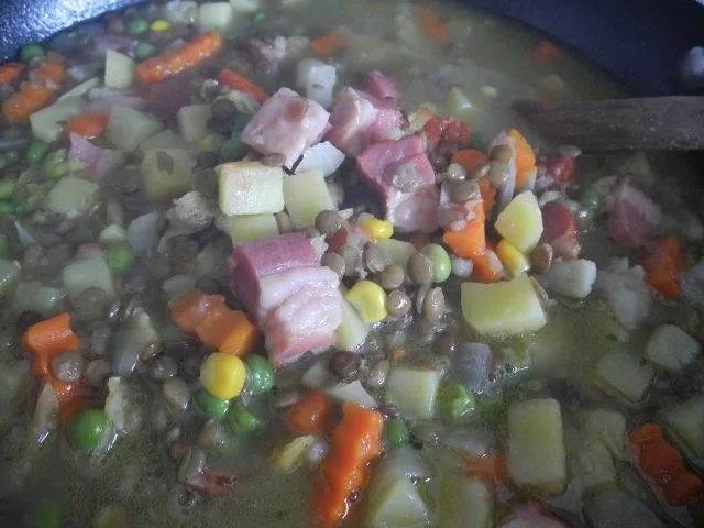 Rezept: Suppen & Eintöpfe : Bunte Linsensuppe ... Bild Nr. 10 Suppen & Eintöpfe : Bunte Linsensuppe ... - Rezept - Bild Nr. 10