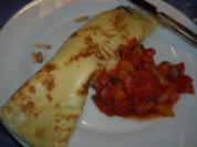 Spinat-Käse-Pfannkuchen - Rezept
