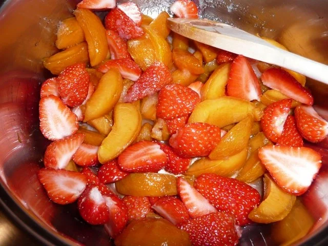 Aprikosen - Erdbeere - Mix 1 großes Glas - Rezept - Bild Nr. 3