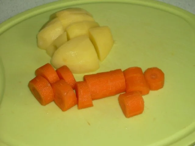 Rezept: Kartoffel-Möhrenstampf Bild Nr. 2 Kartoffel-Möhrenstampf - Rezept - Bild Nr. 2