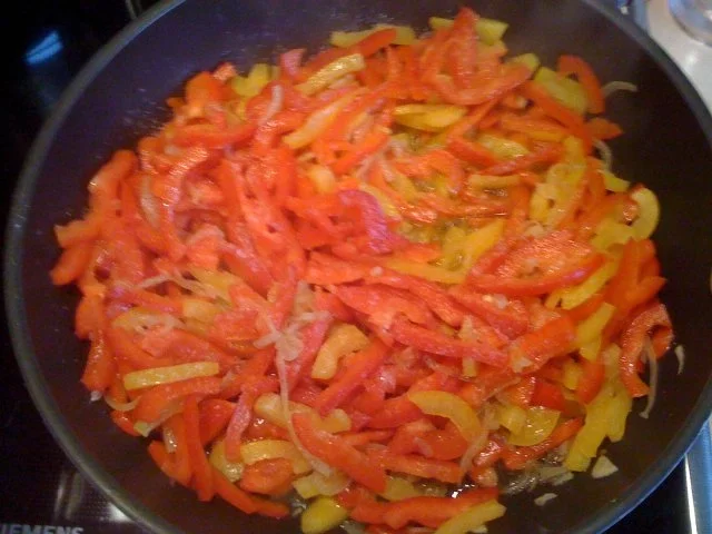 Rezept: Leo´s Peperonata Bild Nr. 4 Leo´s Peperonata - Rezept - Bild Nr. 4