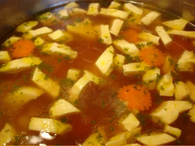 Hühnerfleischsuppe - Rezept - Bild Nr. 13