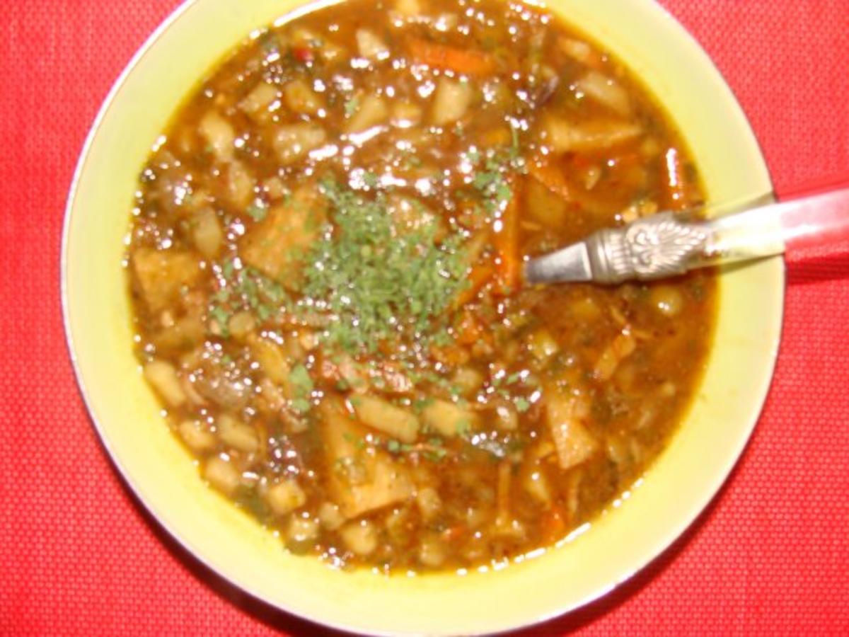 Suppen : Böhmische Kartoffelsuppe - Rezept