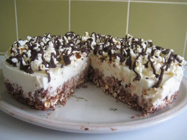 Popkorn-Zitronenquark-Torte - Rezept - Bild Nr. 4