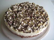 Popkorn-Zitronenquark-Torte - Rezept