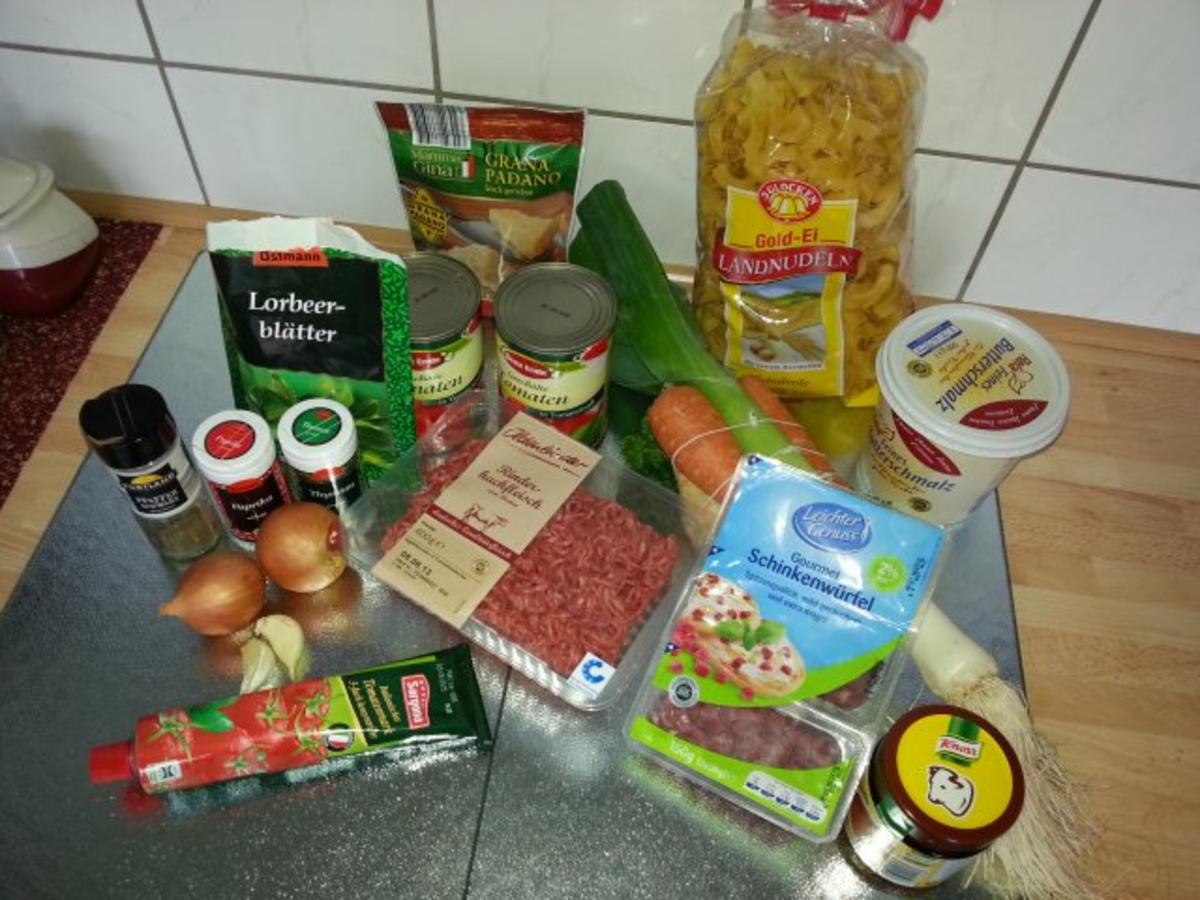 Nudeln mit Bolognese Soße - Rezept mit Bild - kochbar.de