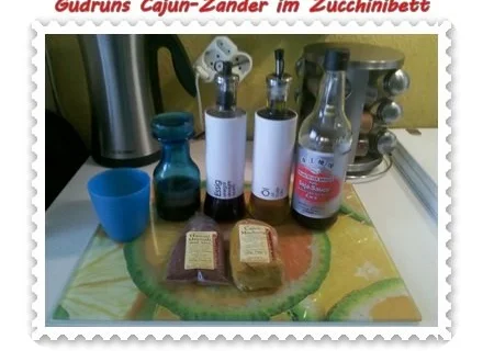 Fisch: Cajun-Zander im Zucchinibett - Rezept - Bild Nr. 8