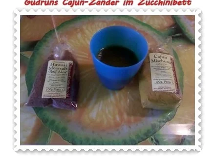 Fisch: Cajun-Zander im Zucchinibett - Rezept - Bild Nr. 9