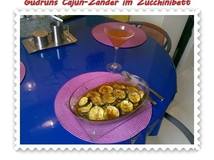 Fisch: Cajun-Zander im Zucchinibett - Rezept - Bild Nr. 15
