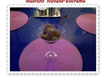 Eis: Nutella-Eiscreme - Rezept