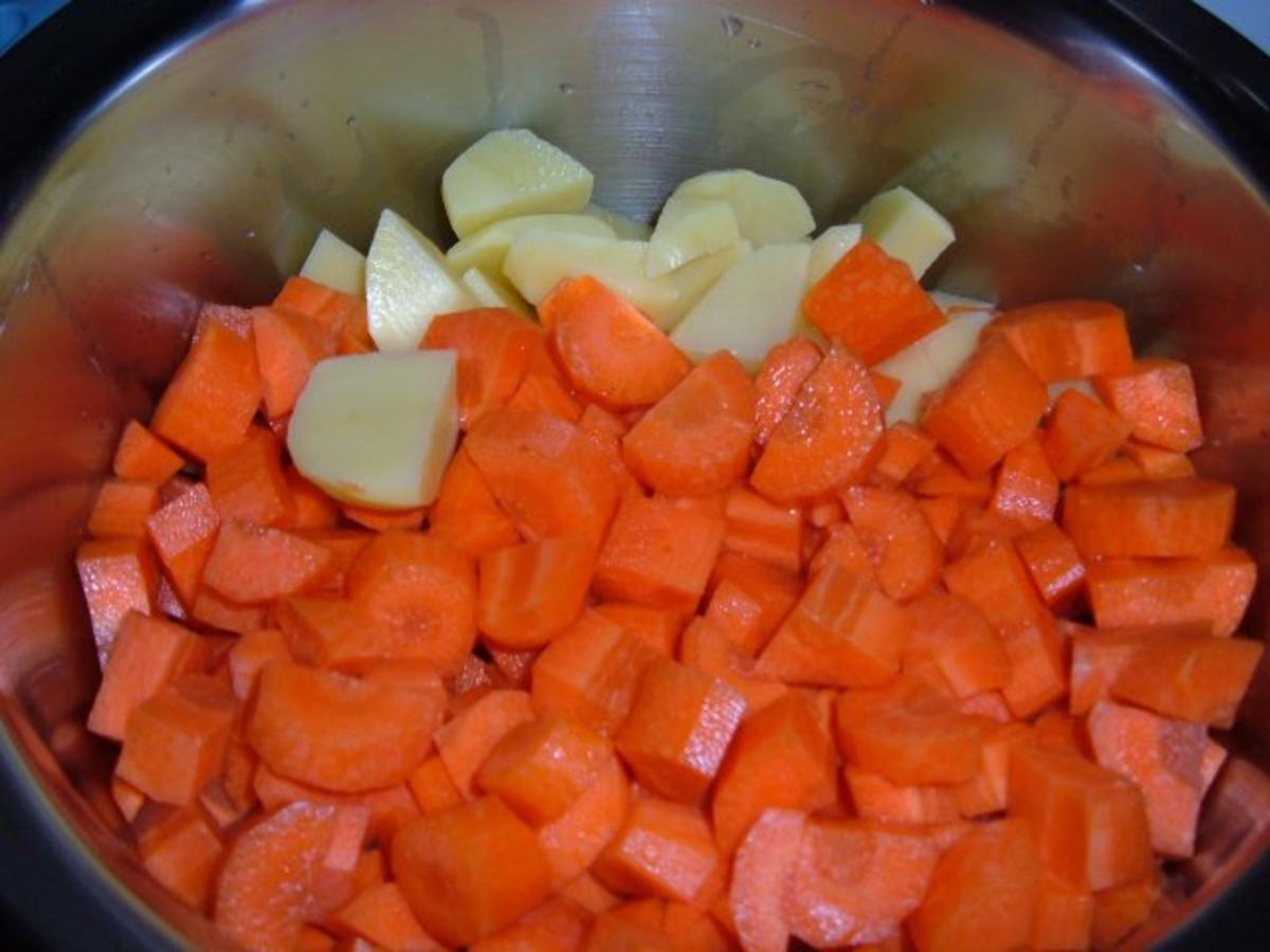 Eintopf :Möhren - Kartoffel - Cremesuppe - Rezept - Bild Nr. 2