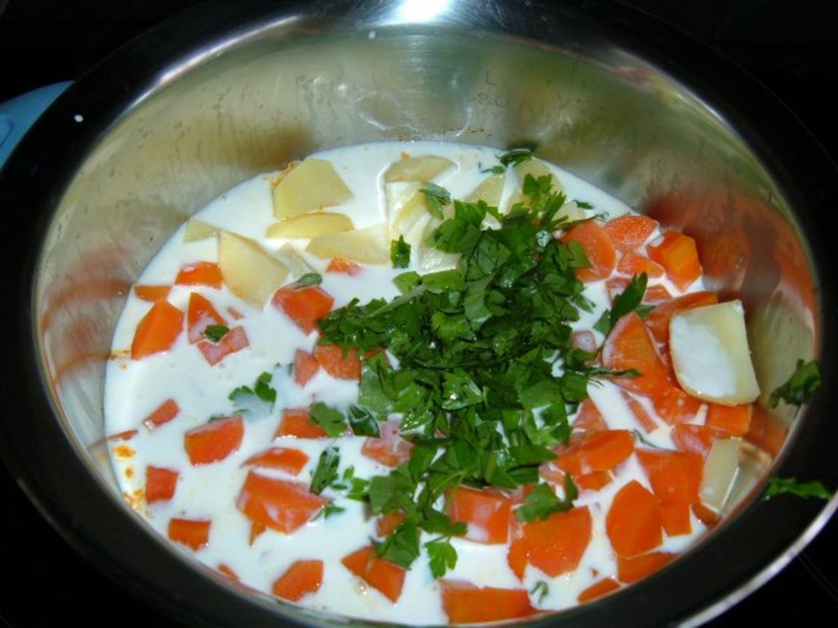 Eintopf :Möhren - Kartoffel - Cremesuppe - Rezept - Bild Nr. 4