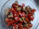 Tomaten-Brot-Salat  geht schnell und ist ein Hit - Rezept