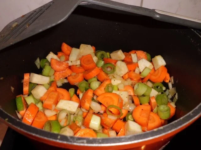 Rezept: Eintopf: Gemüse-Fisch-Ragout Bild Nr. 3 Eintopf: Gemüse-Fisch-Ragout - Rezept - Bild Nr. 3