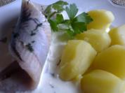Matjes nach Hausfrauenart, ( leider wird heute vergessen wie lecker einfache Rezepte sind - Rezept