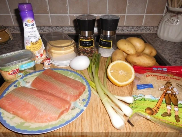 Lachs-Kartoffel-Gratin>> - Rezept - Bild Nr. 2