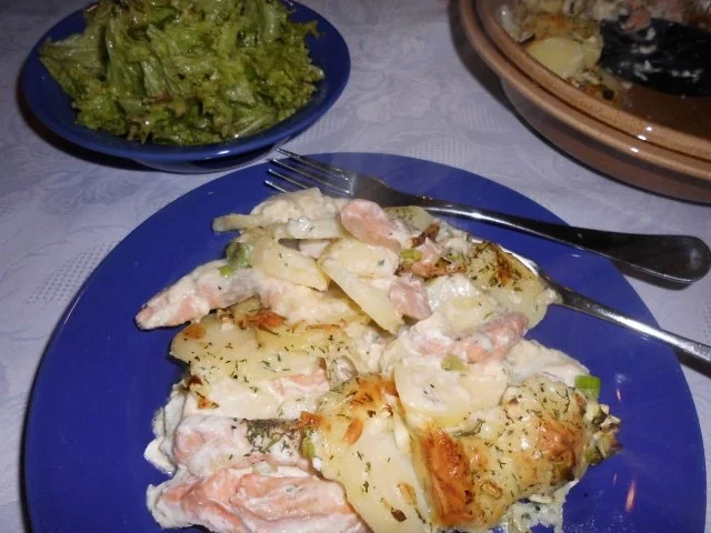 Lachs-Kartoffel-Gratin>> - Rezept - Bild Nr. 9