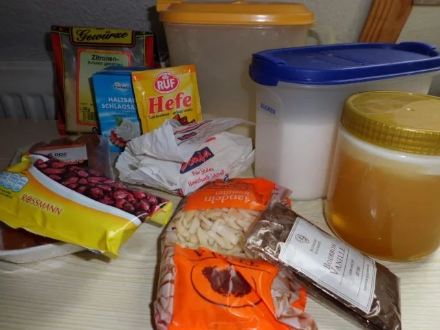 Kleingebäck: Frucht-Mandel-Schnitten - Rezept - Bild Nr. 2