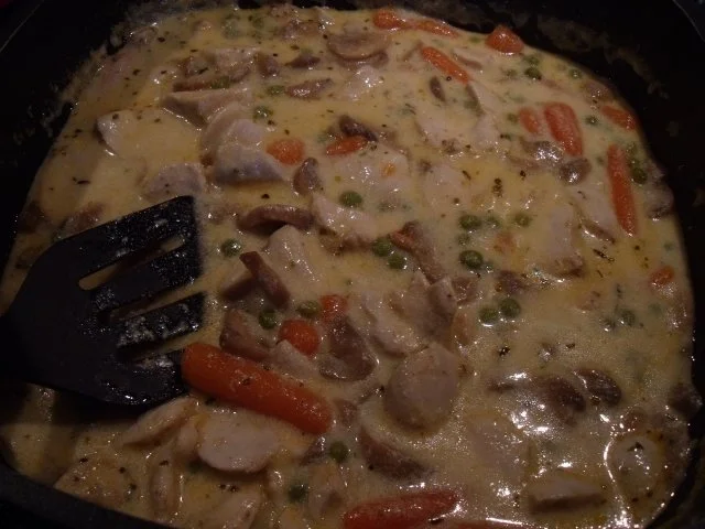 Hühnerfrikassee - Rezept