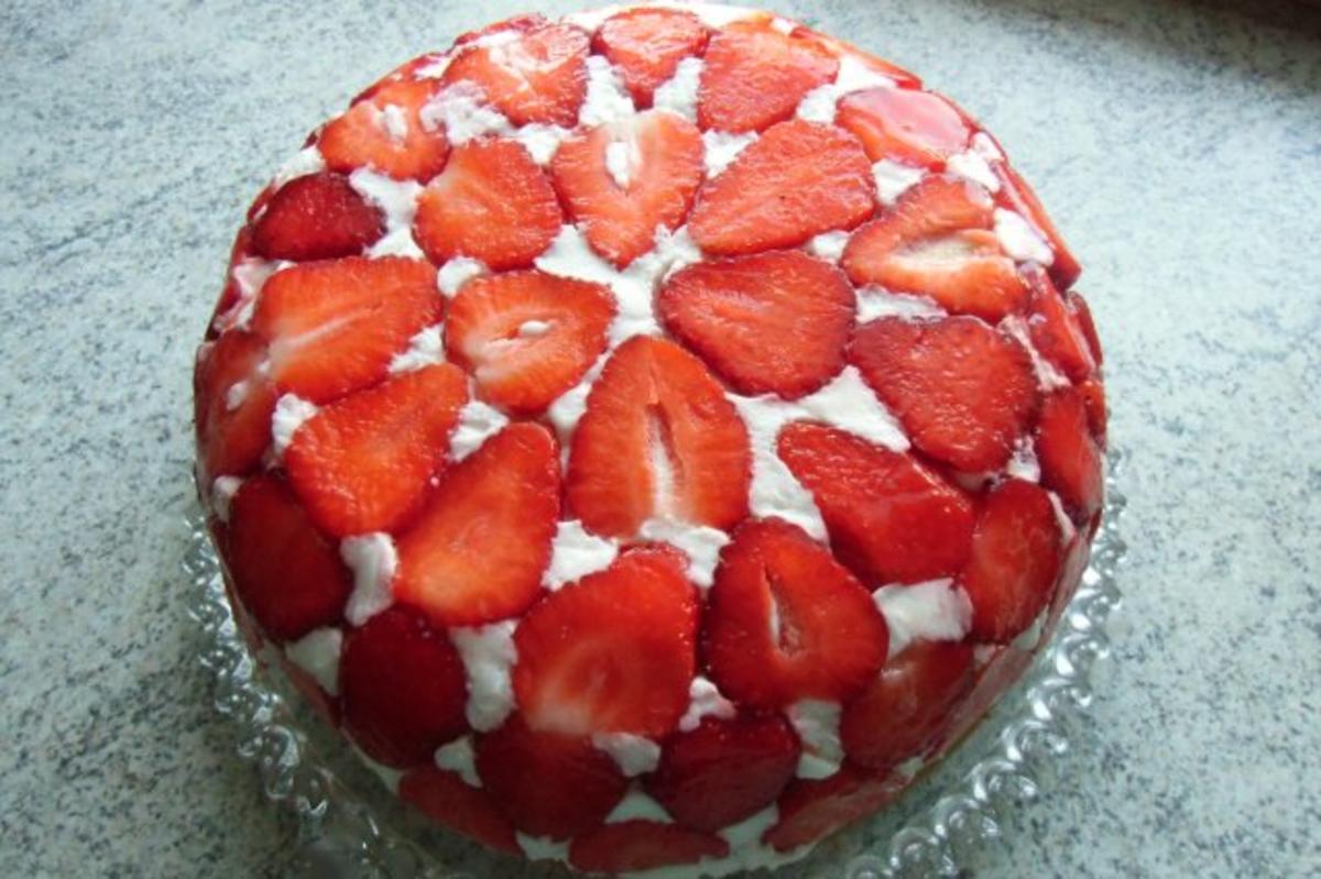 ❤ Erdbeer - Joghurt - Kuppeltorte ❤ - Rezept - Bild Nr. 30