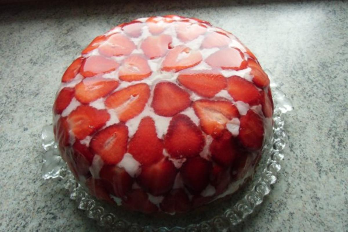 ❤ Erdbeer - Joghurt - Kuppeltorte ❤ - Rezept - Bild Nr. 31