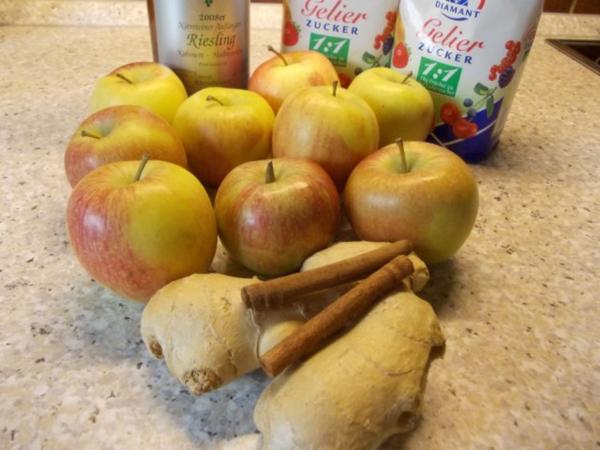 Ingwer-Apfel-Konfitüre - Rezept mit Bild - kochbar.de