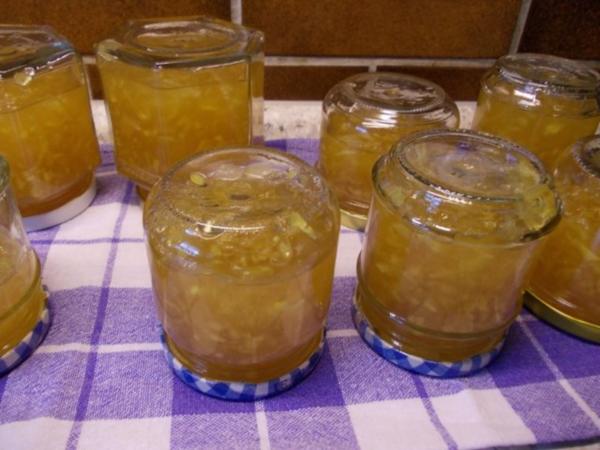 Ingwer Apfel Konfitüre - einfach - 89 kcal/100g