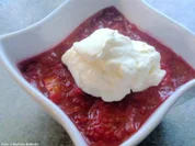 Rezept: Rhabarberkompott mit Himbeeren Rhabarberkompott mit Himbeeren - Rezept