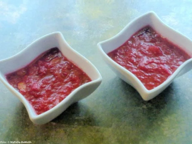 Rhabarberkompott mit Himbeeren - Rezept - Bild Nr. 2