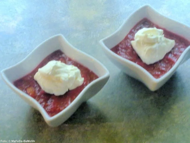 Rhabarberkompott mit Himbeeren - Rezept - Bild Nr. 3