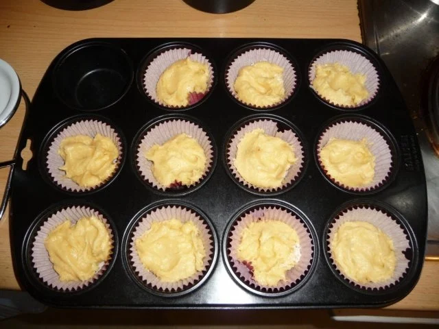 Vanillemuffins mit Schokoladenbuttercreme - Rezept - Bild Nr. 3