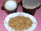 "Oma - Friede`s" selbstgemachtes Flomenschmalz, mit extra "Jreewen". (Rzpt. um 1840) - Rezept