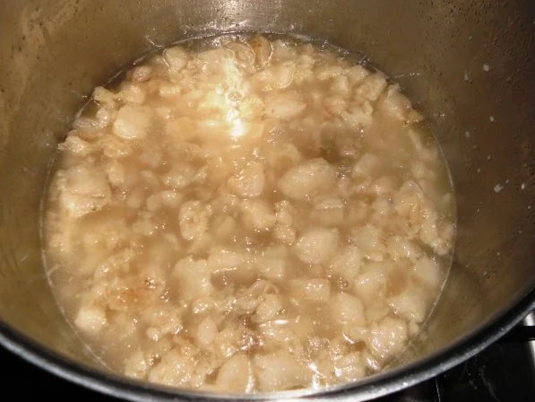 "Oma - Friede`s" selbstgemachtes Flomenschmalz, mit extra "Jreewen". (Rzpt. um 1840) - Rezept - Bild Nr. 6