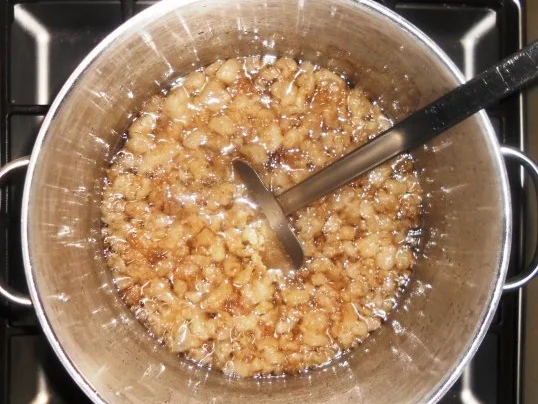 "Oma - Friede`s" selbstgemachtes Flomenschmalz, mit extra "Jreewen". (Rzpt. um 1840) - Rezept - Bild Nr. 10