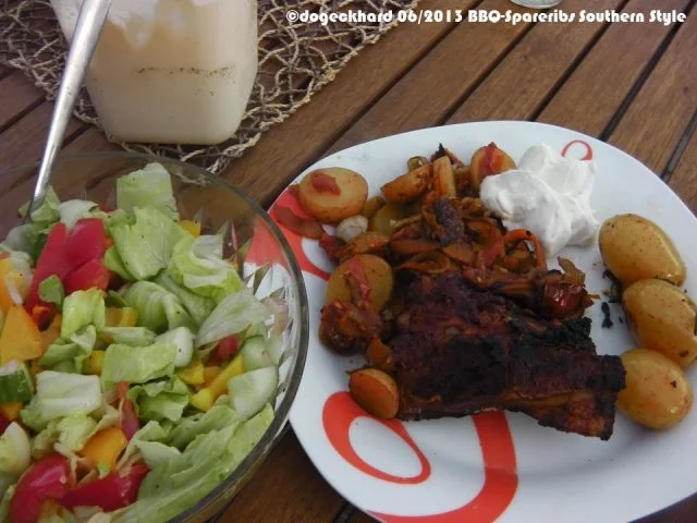Rezept: Grillen: BBQ Spareribs mit "Southern Style" Marinade Bild Nr. 4 Grillen: BBQ Spareribs mit "Southern Style" Marinade - Rezept - Bild Nr. 4
