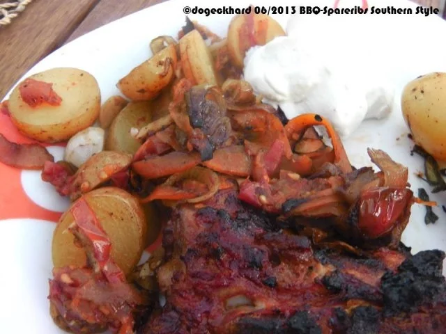 Rezept: Grillen: BBQ Spareribs mit "Southern Style" Marinade Bild Nr. 7 Grillen: BBQ Spareribs mit "Southern Style" Marinade - Rezept - Bild Nr. 7