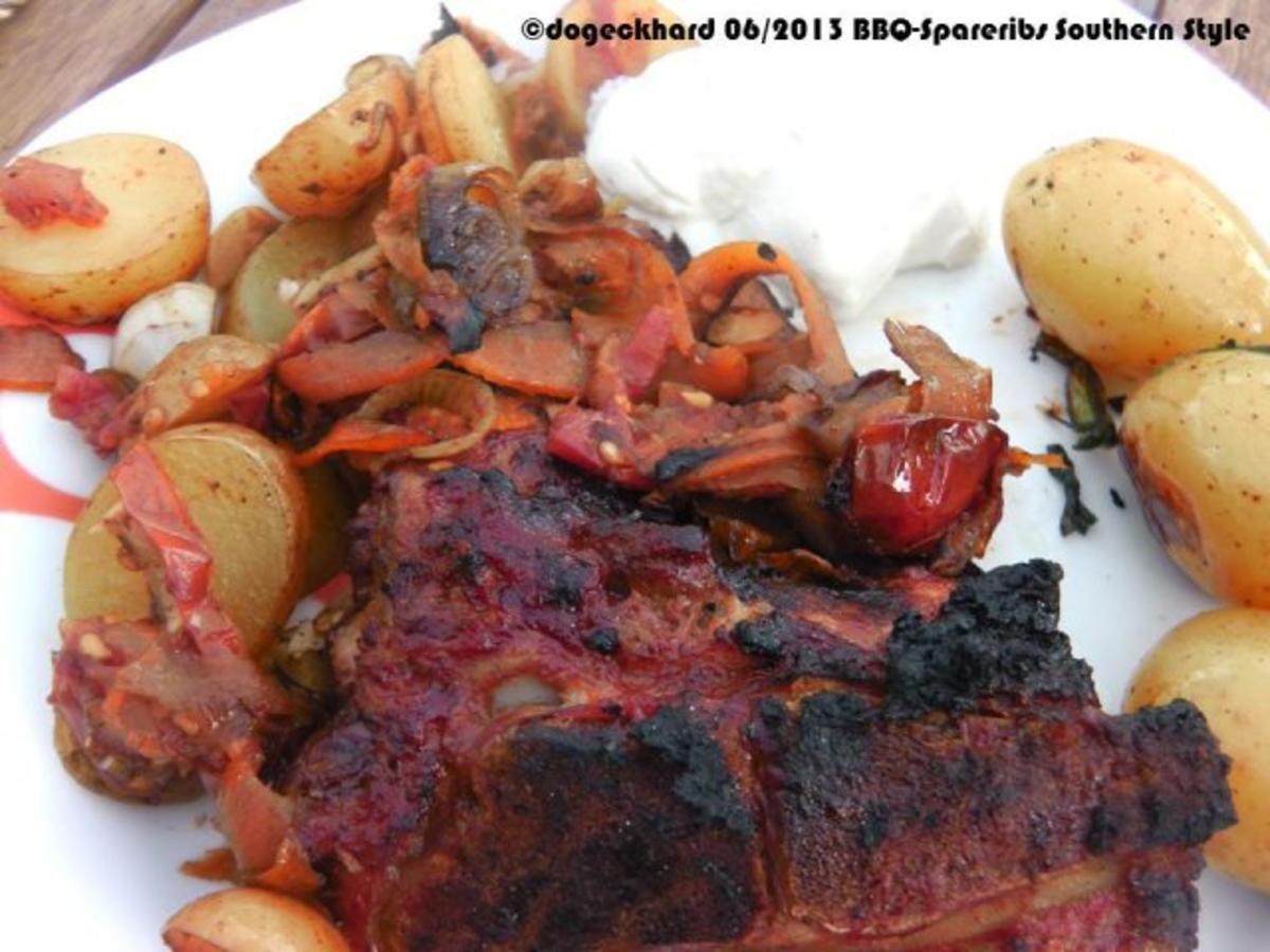 Bilder für Grillen: BBQ Spareribs mit 