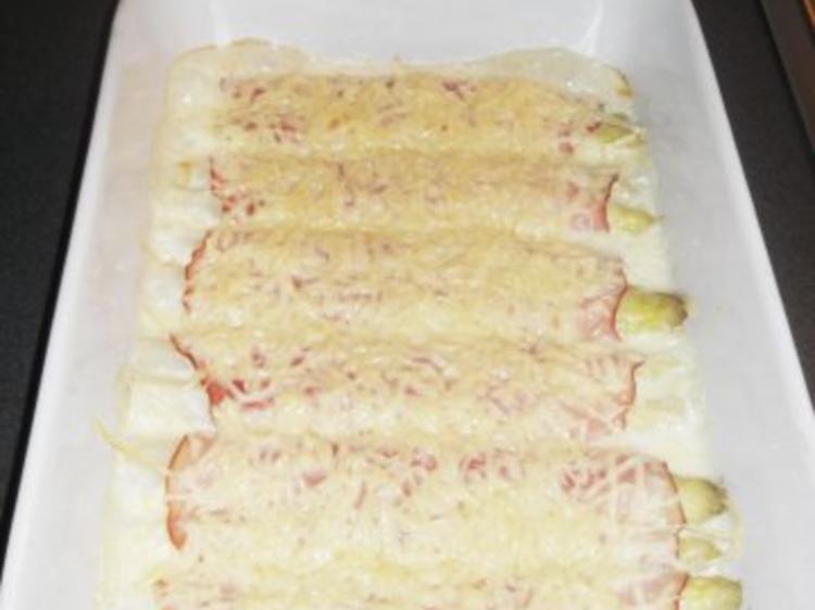 Spargel-Schinken-Röllchen - Rezept mit Bild - kochbar.de