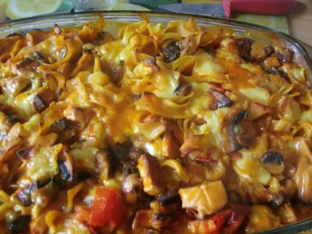 Nudeln in Käsesauce - überbacken - Rezept