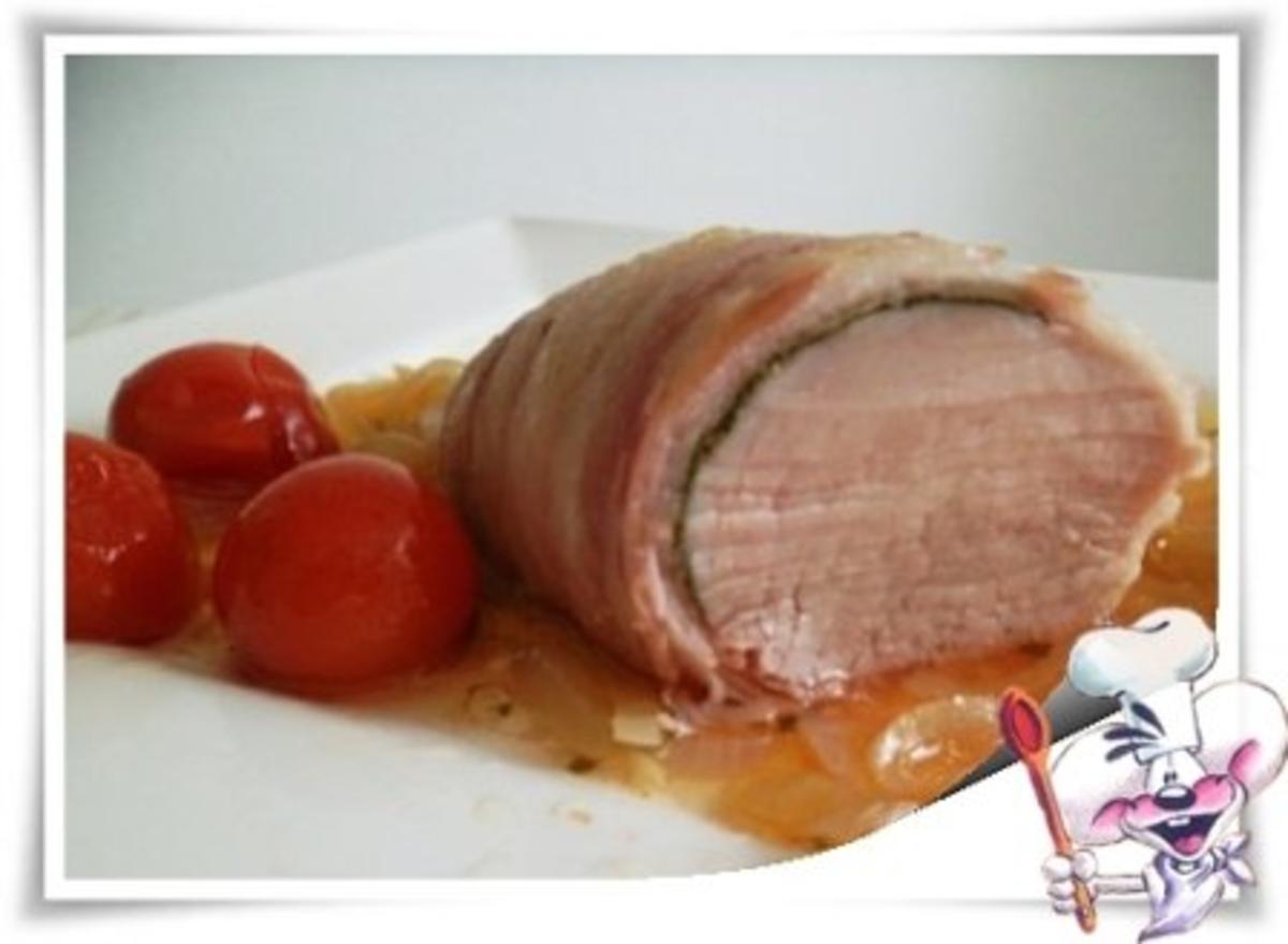 Schweinefilet im Salbei-Speckmantel - Rezept - kochbar.de