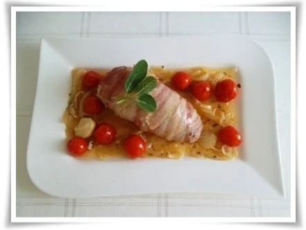 Rezept: Schweinefilet im Salbei-Speckmantel Bild Nr. 24 Schweinefilet im Salbei-Speckmantel - Rezept - Bild Nr. 24