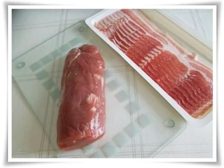 Rezept: Schweinefilet im Salbei-Speckmantel Bild Nr. 5 Schweinefilet im Salbei-Speckmantel - Rezept - Bild Nr. 5