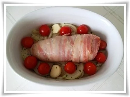 Rezept: Schweinefilet im Salbei-Speckmantel Bild Nr. 14 Schweinefilet im Salbei-Speckmantel - Rezept - Bild Nr. 14