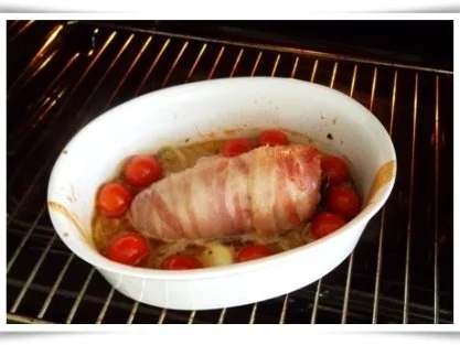 Rezept: Schweinefilet im Salbei-Speckmantel Bild Nr. 18 Schweinefilet im Salbei-Speckmantel - Rezept - Bild Nr. 18