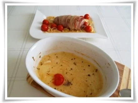 Rezept: Schweinefilet im Salbei-Speckmantel Bild Nr. 19 Schweinefilet im Salbei-Speckmantel - Rezept - Bild Nr. 19