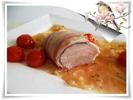 Rezept: Schweinefilet im Salbei-Speckmantel Bild Nr. 25 Schweinefilet im Salbei-Speckmantel - Rezept - Bild Nr. 25